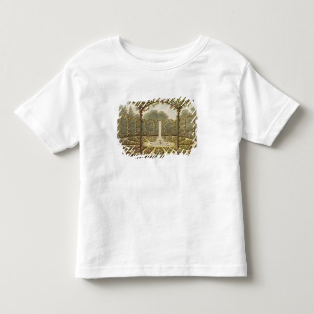 Camiseta Infantil O rosário em Ashridge, bar. por J. Taylor, 1816 (l (Frente)