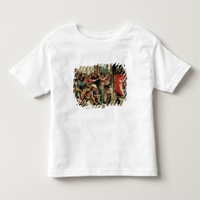 Camiseta Infantil O sacrifício em Lystra (desenhos animados para o (Frente)