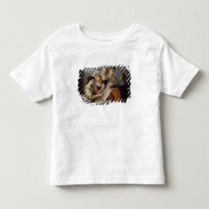 Camiseta Infantil O sentido da vista, c.1744-47 (óleo em canvas)