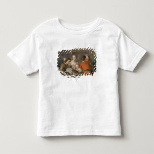 Camiseta Infantil O sentido de toque, c.1744-47 (óleo em canvas)