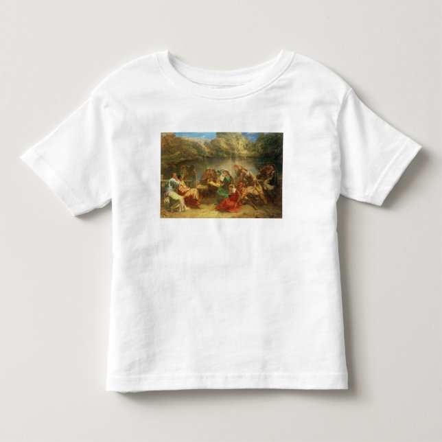 Camiseta Infantil O sétimo dia do Decameron (Frente)