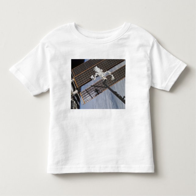 Camiseta Infantil O sistema robótico Dextre construído no Canadá 3 (Frente)