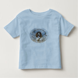 Camiseta Infantil O Spaniel de Springer inglês caça o roupa