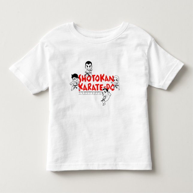 CAMISETA INFANTIL O T DO MIÚDO DA EQUIPE SHOTOKAN (Frente)