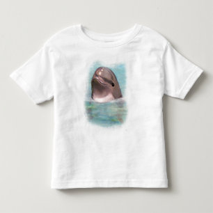 CAMISETA INFANTIL O T-SHIRT DO MIÚDO DO GOLFINHO