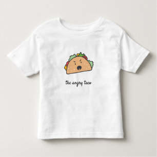 Camiseta Infantil O Taco Irritado