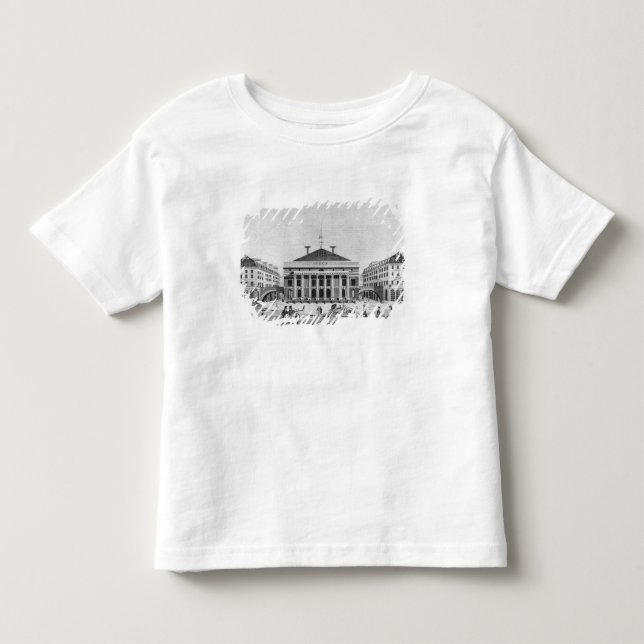 Camiseta Infantil O teatro de l'Odeon, 1830 (Frente)