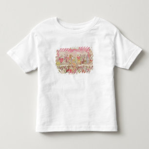 Camiseta Infantil O teatro de Richardson, publicado por Ackermann
