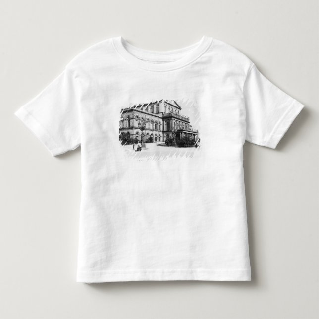 Camiseta Infantil O teatro em Hannover, c.1910 (Frente)
