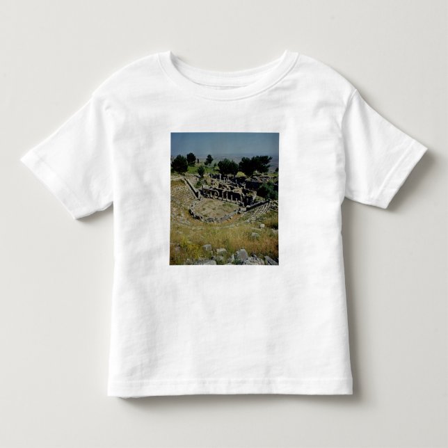 Camiseta Infantil O teatro grego (Frente)
