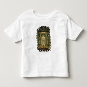 Camiseta Infantil O Teatro Reale em Turin (óleo em canvas)