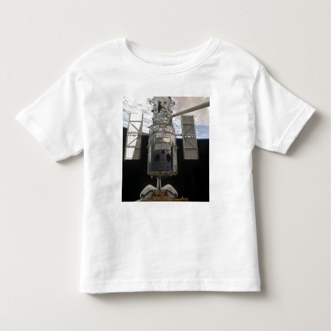 Camiseta Infantil O Telescópio Espacial Hubble - Atlante (Frente)