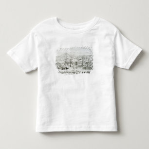 Camiseta Infantil O templo copiado de um design em uma medalha