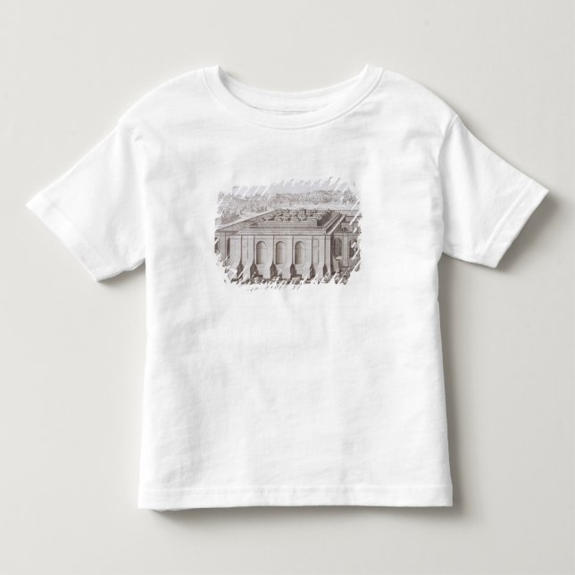Camiseta Infantil O templo de Solomon, Jerusalem, 'de Entwurf ei (Frente)
