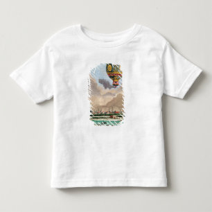 Camiseta Infantil O terraço do Monsieur Franklin em Passy