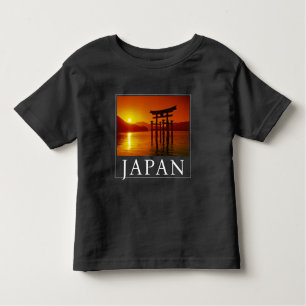 Camiseta Infantil O-Torii Gate, Itsukushima Shrine   Miyajima, Japão
