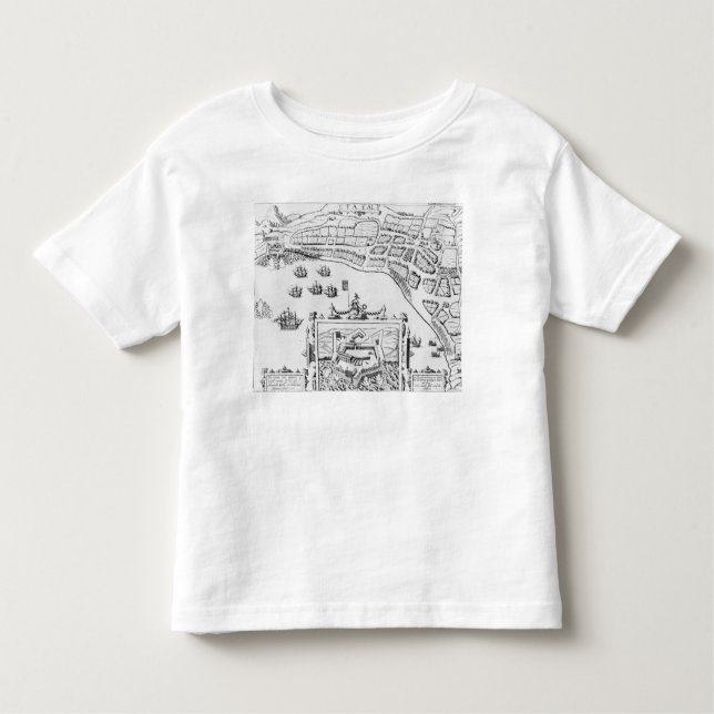 Camiseta Infantil O Towne e o Platforme de Fayall (Frente)
