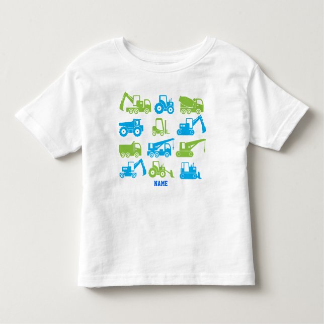 Camiseta Infantil O transporte legal da construção faz à máquina o (Frente)