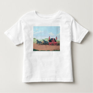 Camiseta Infantil O treinador de Liverpool e de Londres Royal Mail,