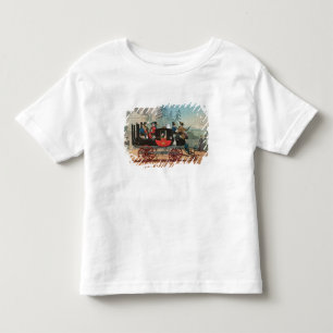 Camiseta Infantil O treinador do vapor
