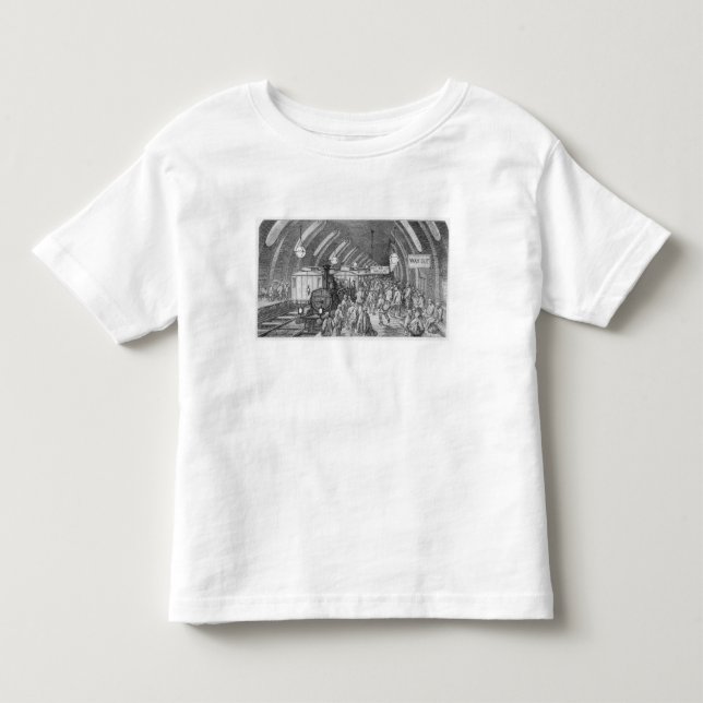 Camiseta Infantil O trem dos trabalhadores (Frente)