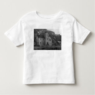 Camiseta Infantil O tribunal em Skagway, fotografia de Alaska