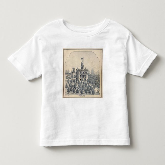Camiseta Infantil O tribunal, Fresno (Frente)