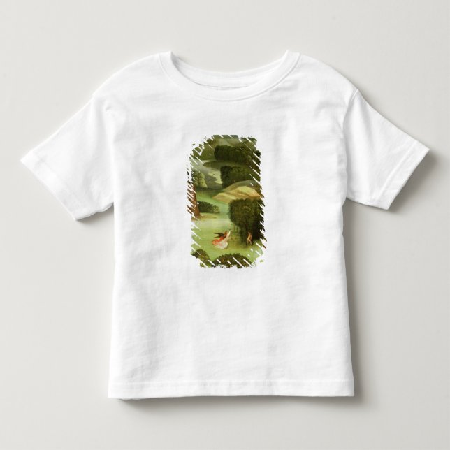 Camiseta Infantil O último julgamento: Interior da esquerda (Frente)