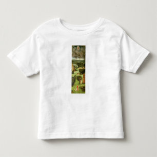 Camiseta Infantil O último julgamento: Interior da esquerda
