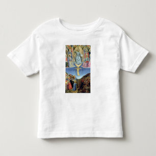 Camiseta Infantil O último julgamento, painel central de um Triptyc