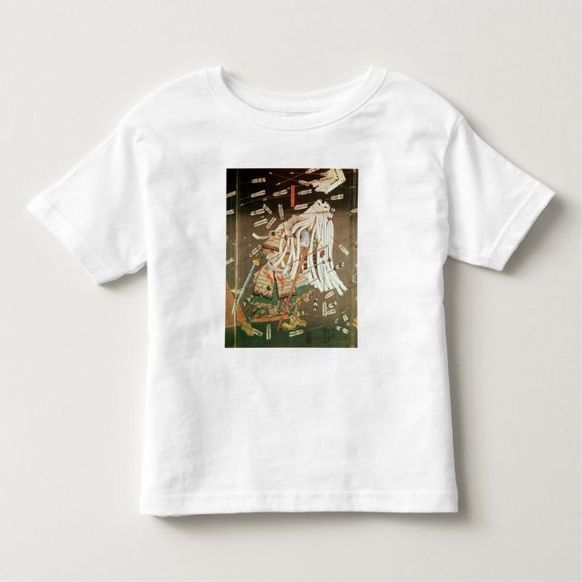 Camiseta Infantil O último suporte do clã de Kusanoki (Frente)