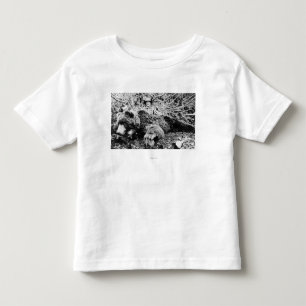 Camiseta Infantil O urso de Barr sobre 10 pés de comprimento, Alask