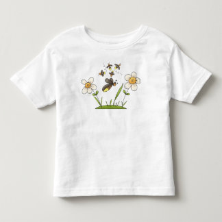 Camiseta Infantil O vaga-lume bonito desinseta o inseto amarelo dos