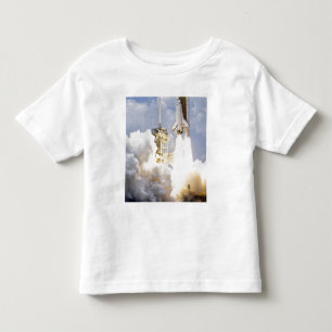 Camiseta Infantil O vaivém espacial Atlantis tira