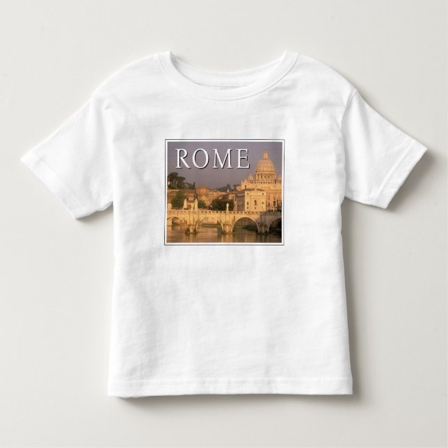 Camiseta Infantil O VATICANO | Itália, Roma (Frente)