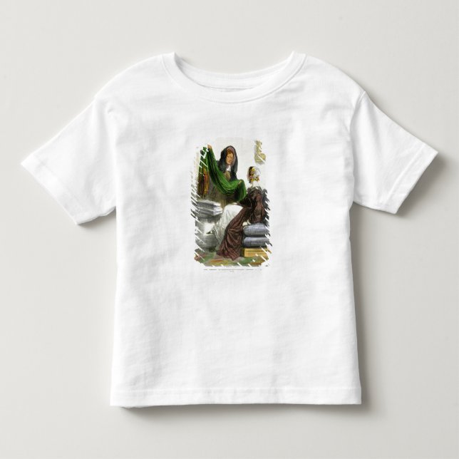 Camiseta Infantil O vendedor de pano (Frente)