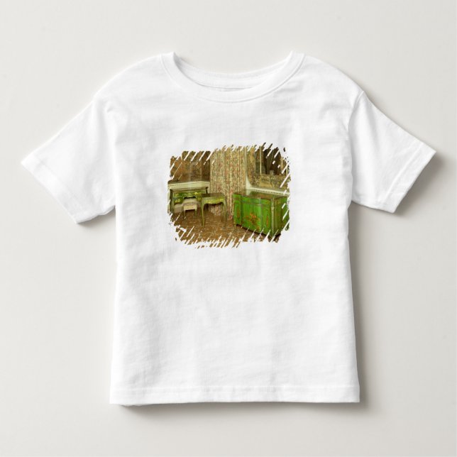 Camiseta Infantil O verde e o ouro envernizam a mobília no estado (Frente)