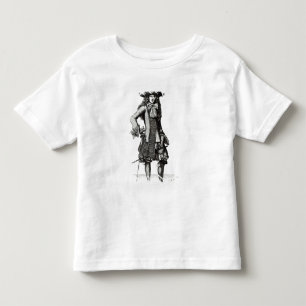 Camiseta Infantil O vestido da espada do verão, 1675