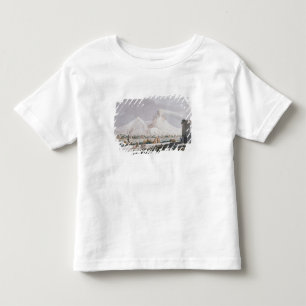 Camiseta Infantil O Vesúvio na neve, placa V 'de Campi Phlegraei: O