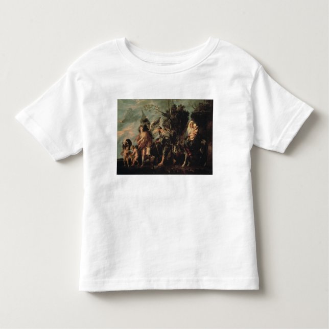 Camiseta Infantil O vôo em Egipto, século XVII (Frente)