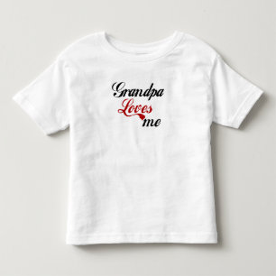 Camiseta Infantil o vovô ama-me