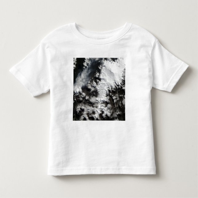 Camiseta Infantil O vulcão Chaiten no Chile (Frente)