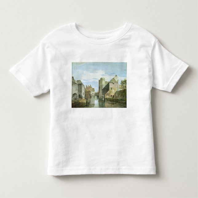 Camiseta Infantil O Westgate, Canterbury (bodycolour no papel) (Frente)