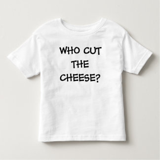 CAMISETA INFANTIL O WHO CORTOU O QUEIJO?