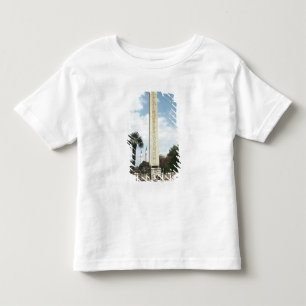 Camiseta Infantil Obelisk de Theodosius mim, com uma base romana