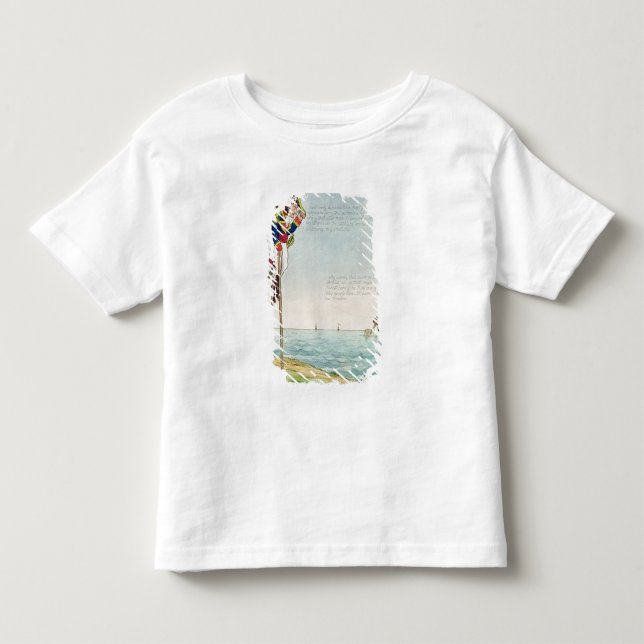 Camiseta Infantil Observações em cima dos Stilts (Frente)
