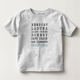Camiseta Infantil OC encalha o T do bebê