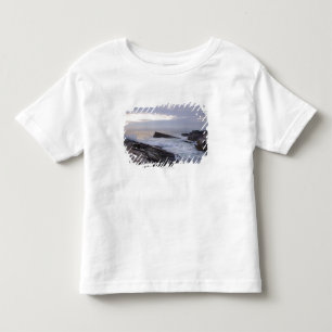 Camiseta Infantil Oceano Atlântico no nascer do sol em Maine