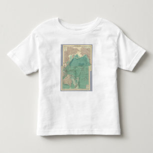 Camiseta Infantil Oceano Pacífico composto
