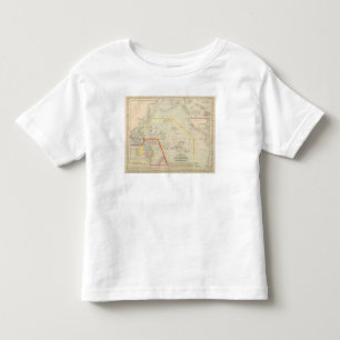 Camiseta Infantil Oceano Pacífico que inclui Oceania